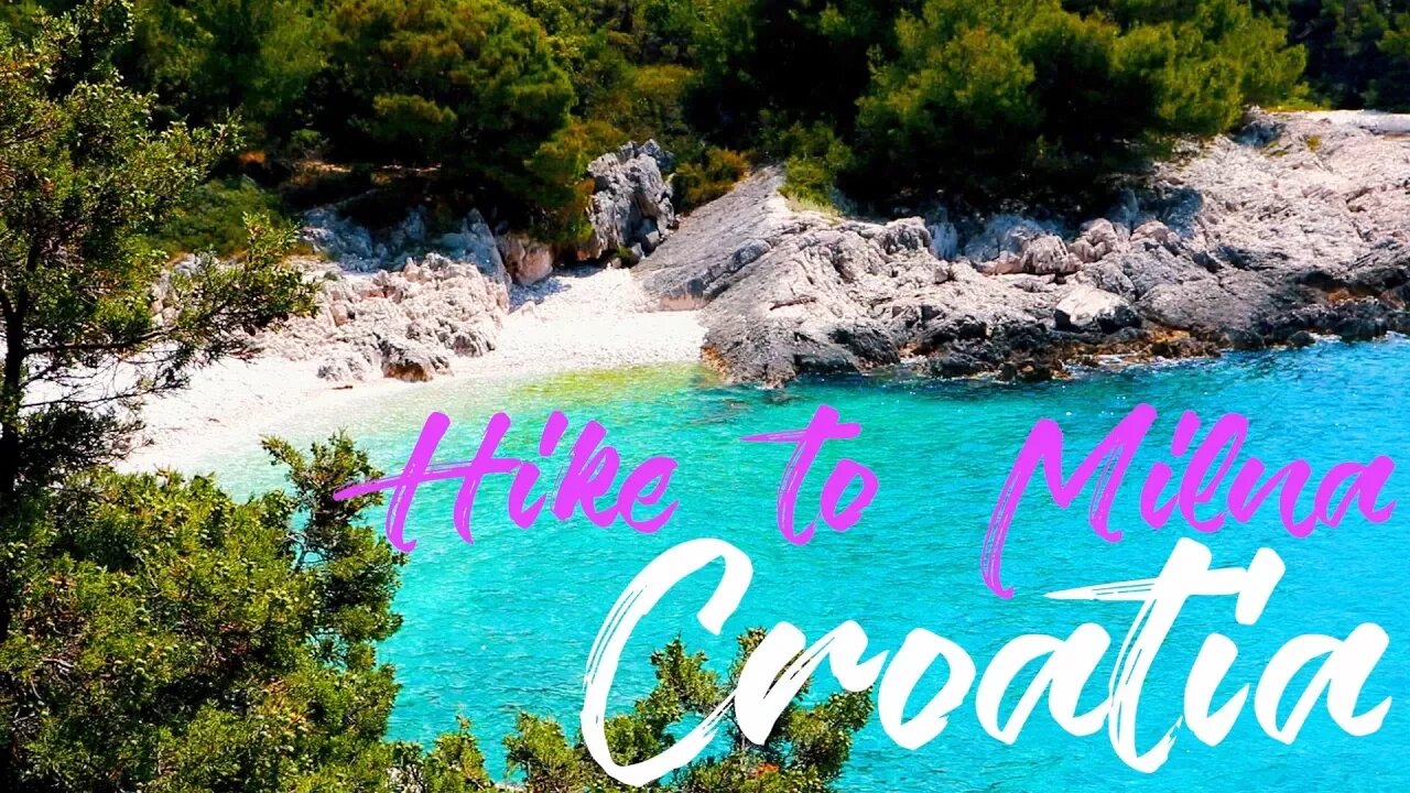 WHAT TO DO IN HVAR || TRAVEL CROATIA || WALK TO MILNA || CROATIA VLOG #20