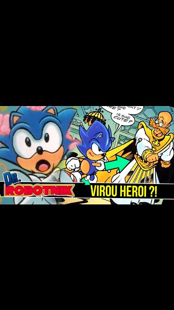 SONIC?! | O Dia que Dr Robotnik Virou HEROI #shorts