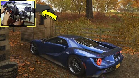 FORD GT 2017 Forza Horizon 4 gameplay Logitech g29