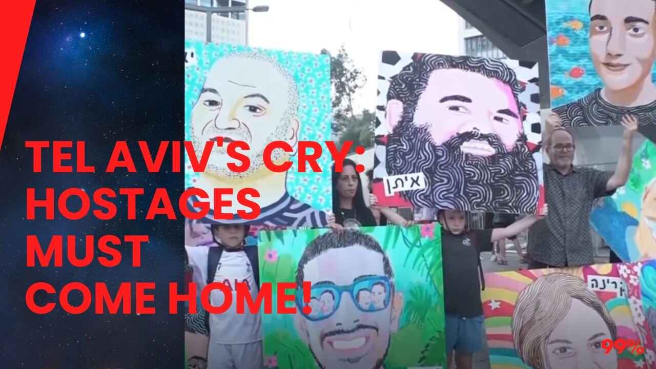 Massive Rally in Tel Aviv: "Free the Hostages Now!"