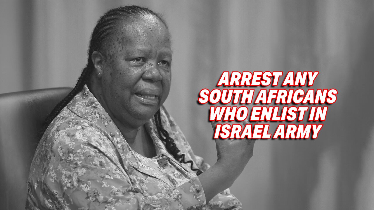SOUTH AFRICA WILL ARREST CITIZENS WHO ENLIST IN ISRAELI ARMY!