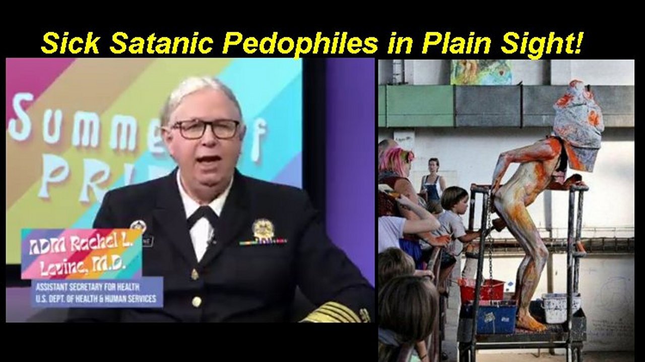 Another Bunch of Sick Satanic LGBTQIA+ Pedophile Pervert Psychopaths in Plain Sight! [26.06.2023]