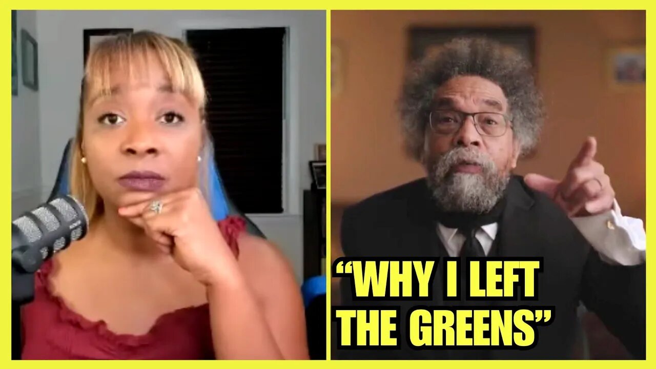 Cornel West "Why I LEFT The Green Party" (Interview Clip)