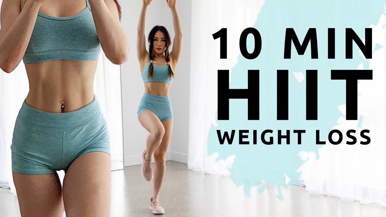 10 Min HIIT to burn calories | Standing Full Body Workout - No Equipment