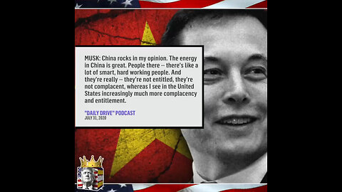 Elon Musk is simply The CCP's Bitch