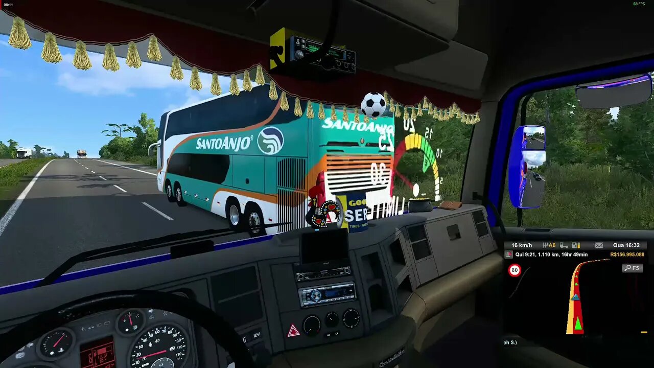 ÚLTIMA DO ANO NO RBR 5.6 - JACUPIRANGA x LAGUNA - EURO TRUCK SIMULATOR 2 1.43