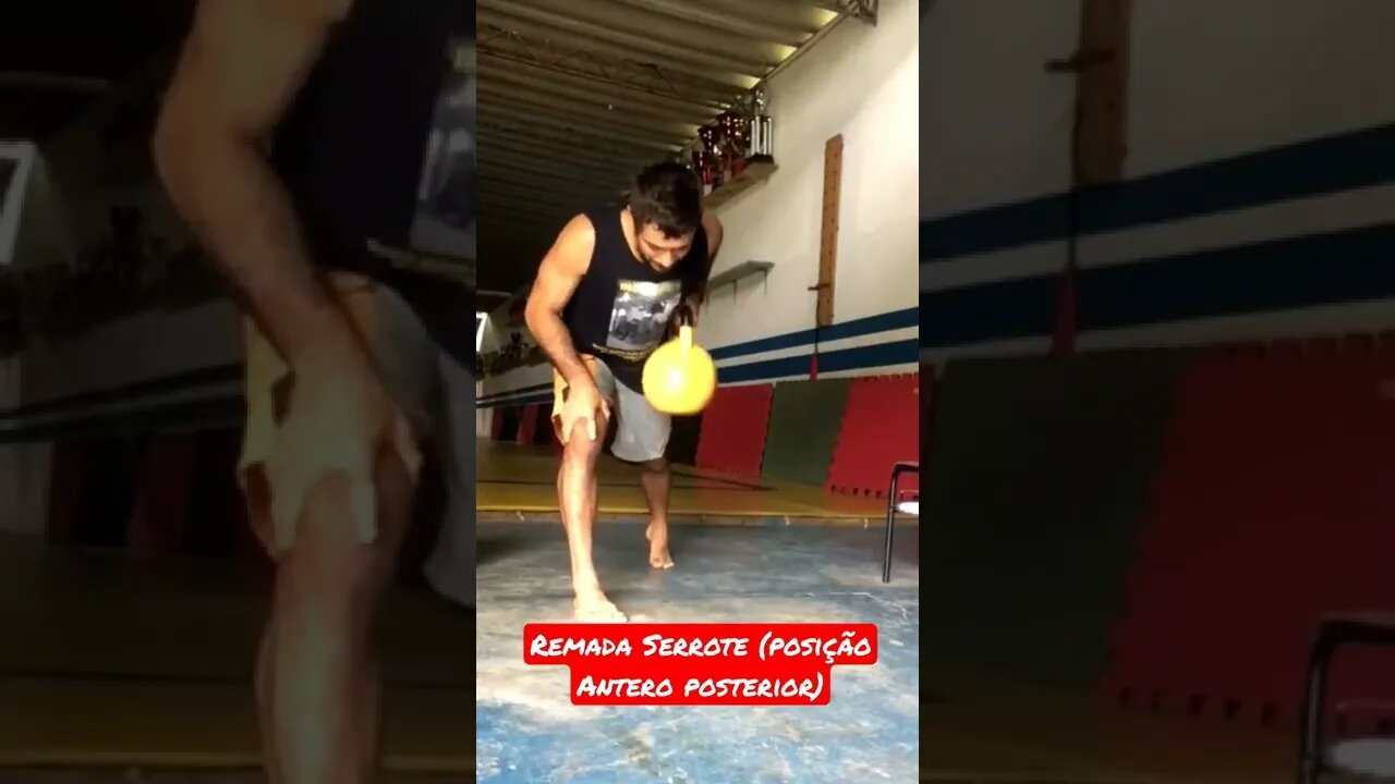 Remada Serrote (posição Antero posterior)