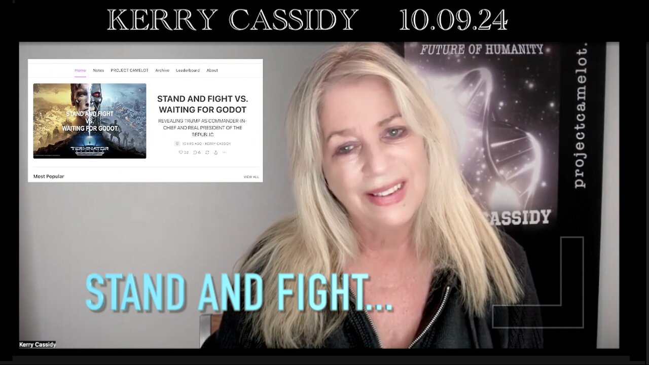 KERRY'S VIDEO BLOG: STAND AND FIGHT 10.09.24