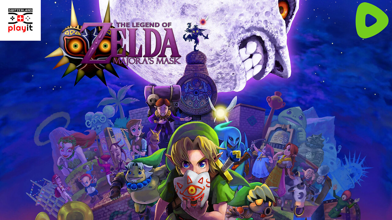 🔴LIVE - Retro THORsday! Majora's Mask - ZELDA - lets go back in time again!