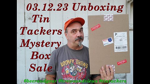 03.12.23 Tin Tacker Mystery Box Sale Unboxing