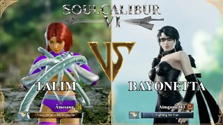 Talim (Âmesang) VS Bayonetta (Aimgame313) (SoulCalibur™ VI: Online)