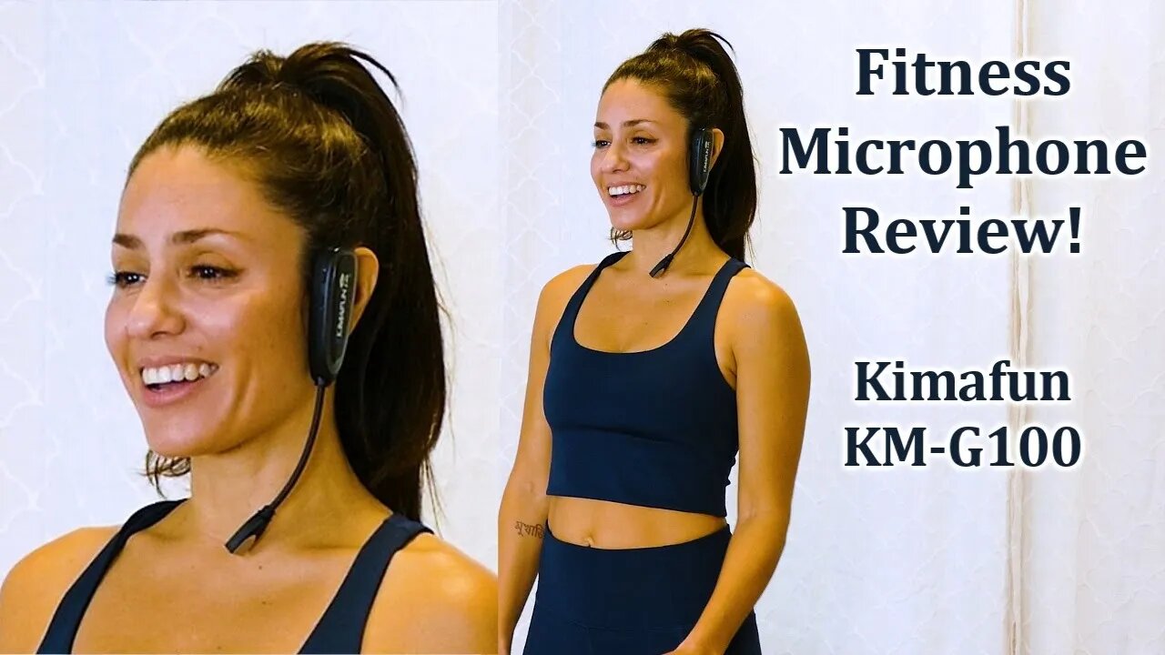 Wireless Fitness Microphone Review (KIMAFUN KM-G100-1 VS. Sennheiser), DIY Film Pro Quality Videos!