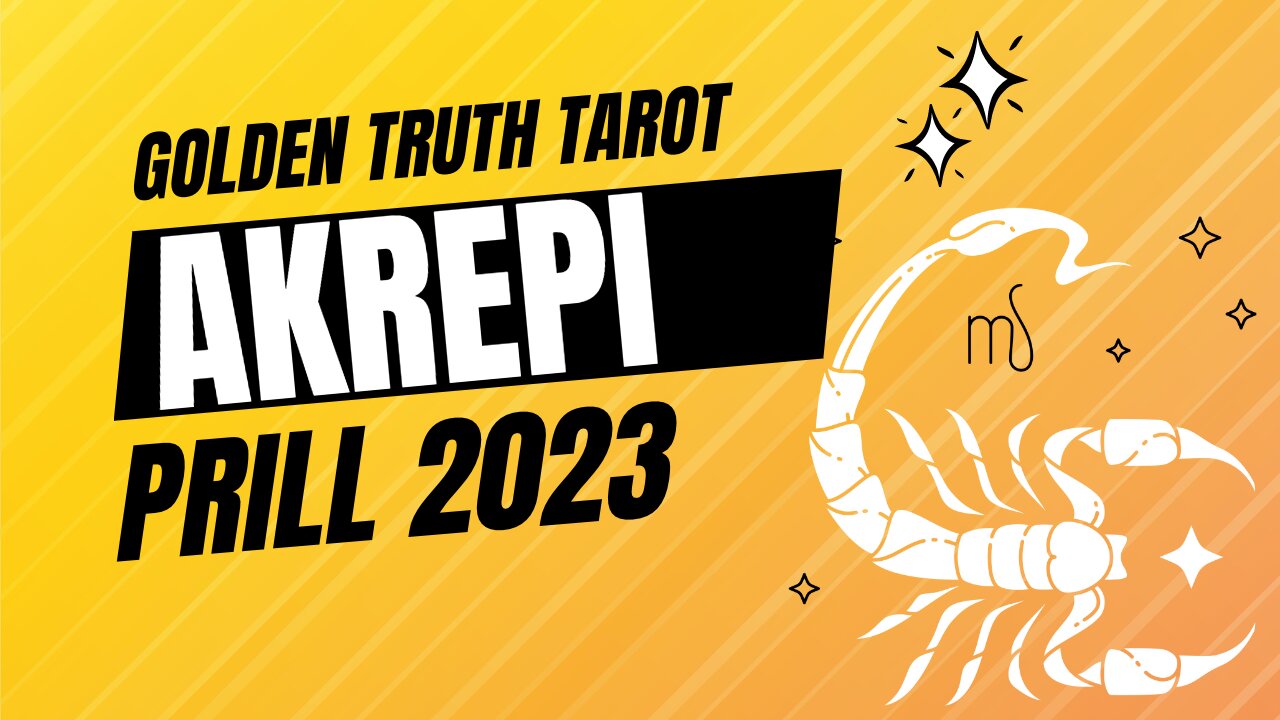 #horoskopi #Akrepi #prill #tarot #Shqip #astrology 🔮♏️Akrepi parashikimi për muajin Prill 2023♏️🔮