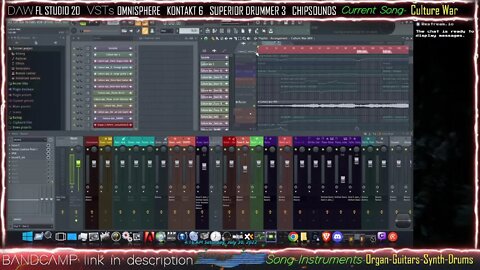 Fl Studio-DarkSymphonicRock (Castlevania-like-Game-Film Music)-Omnisphere-Superior drummer 3-Kont…