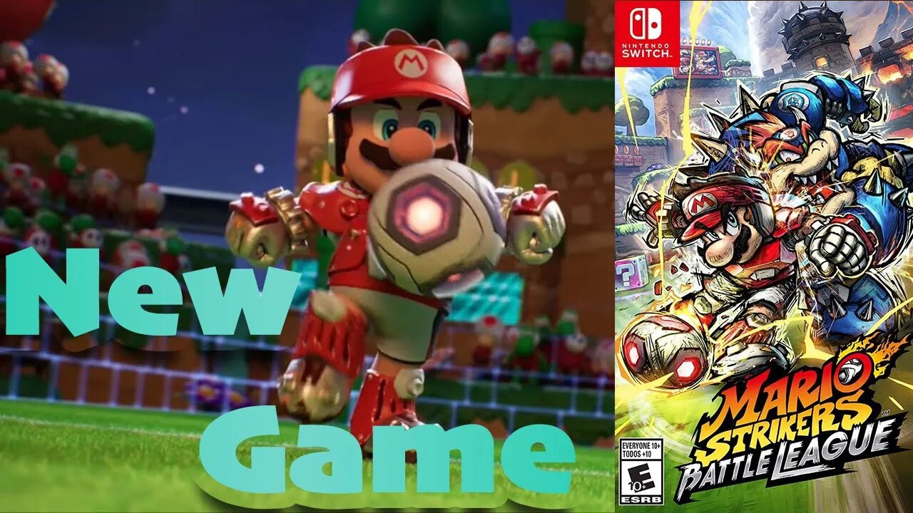 New Game [Mario Strikers Let's Play Switch]