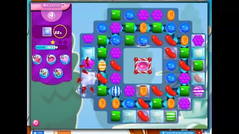 Candy Crush Level 6219 Talkthrough, 21 Moves 0 Boosters