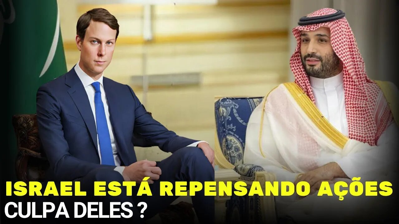 ISRAEL REPENSA SUAS ATITUDES! Será que tem alguém agindo nos bastidores?