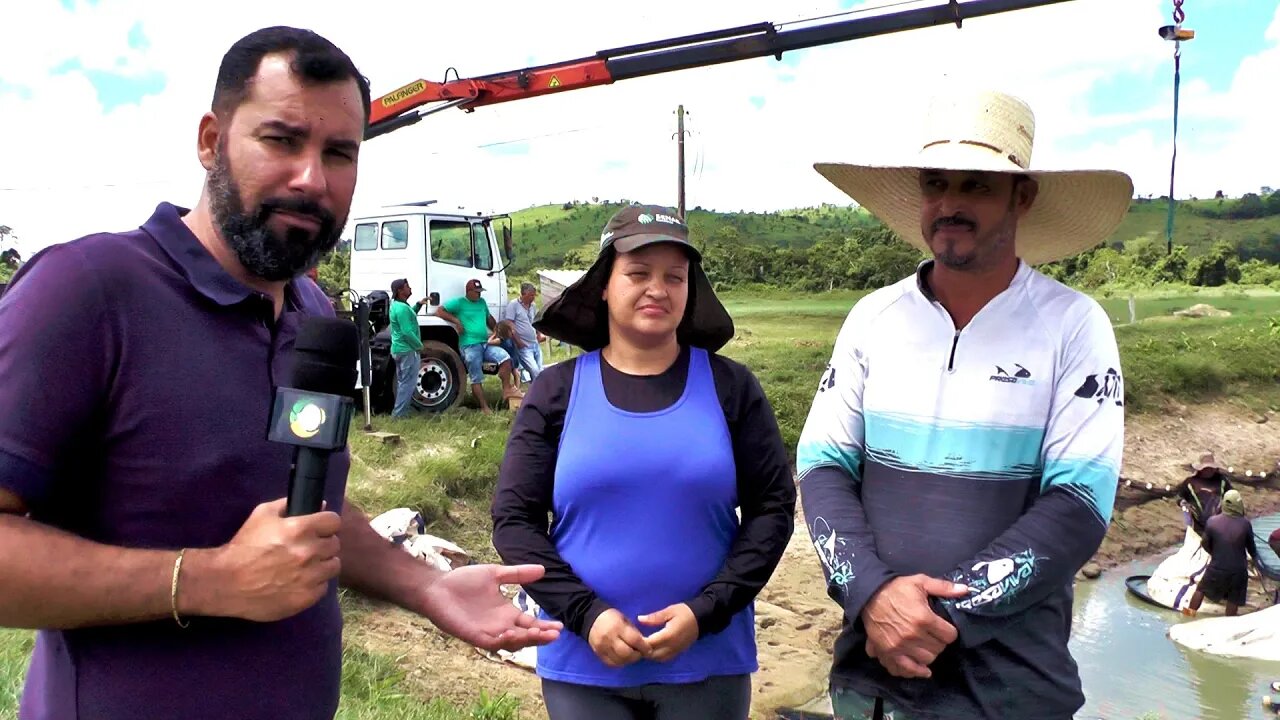 Vereador Jeremias investi na piscicultura mesmo em meio as dificuldades do setor