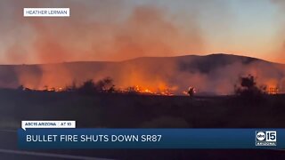 'The Bullet Fire' burns 200 acres, north of Fountain Hills