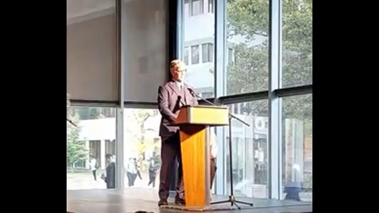 David Shaw's Opening Speech at UTM