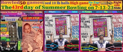 2250 games bowled become a better Straight/Hook ball bowler #166 with the Brooklyn Crusher 7-13-23