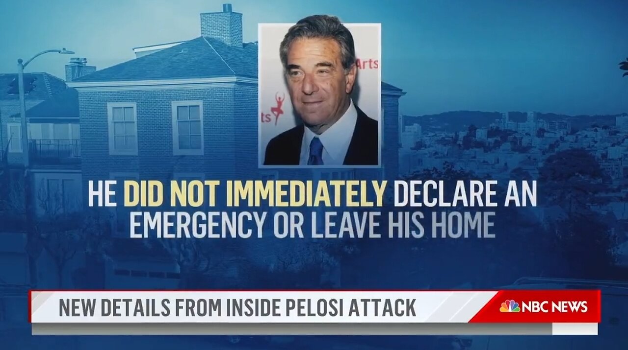 Very Odd New Details Come Out On Paul Pelosi Attack