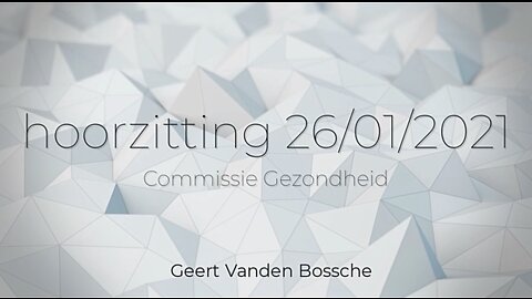 Reactie Parlement Commissie Gezondheid