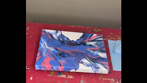 Krystal Resin Tutorial ~ How to apply resin to canvas perfectly every time! #forsale #yycart