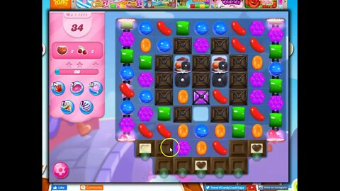 Candy Crush Level 1271 Talkthrough, 35 Moves 0 Boosters