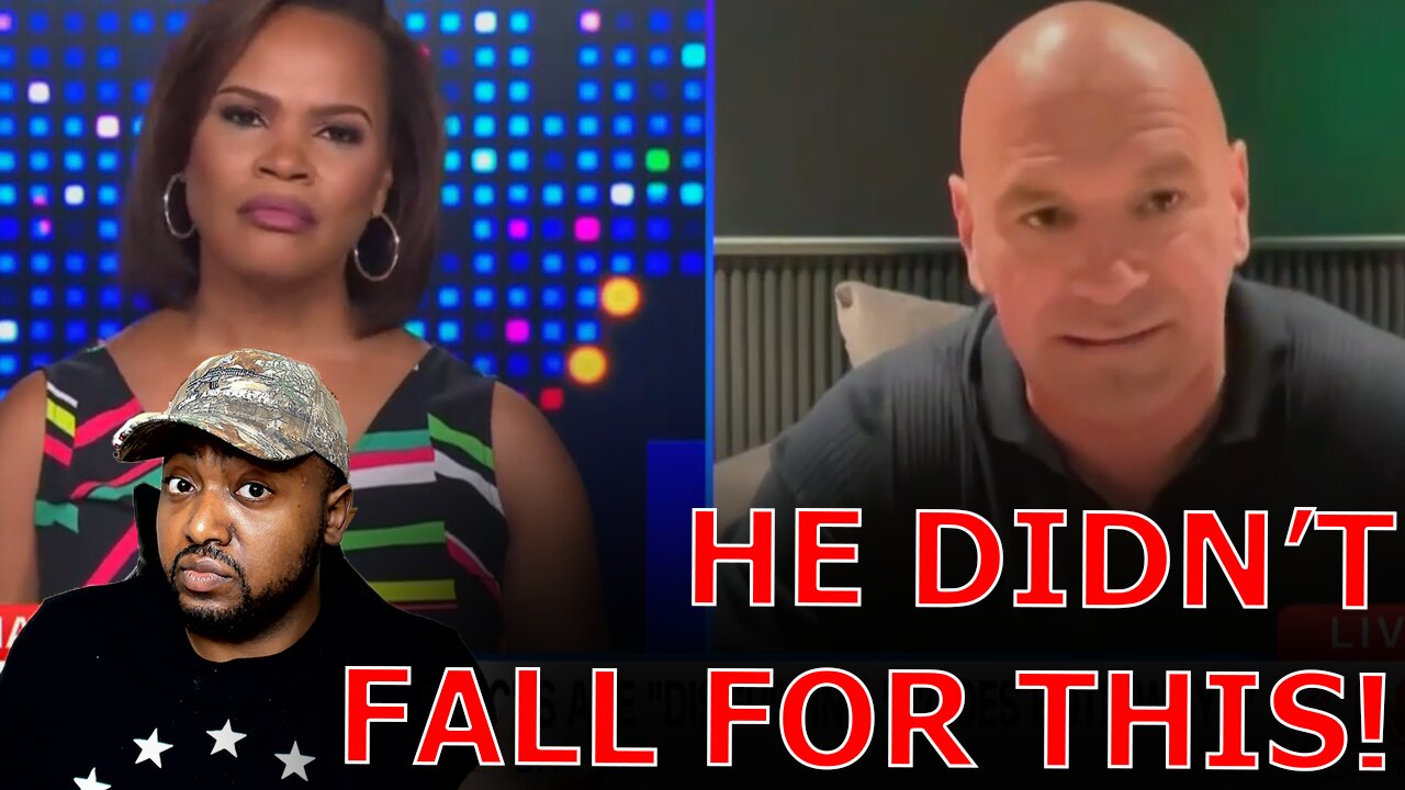 Black CNN Anchor TRIGGERED After Dana White REFUSES To Denounce GOP DEI Attacks Against Kamala