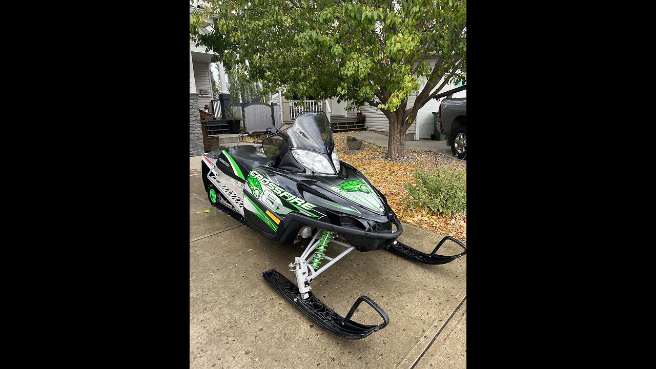 The cleanest used arctic cat. 2009 crossfire 800