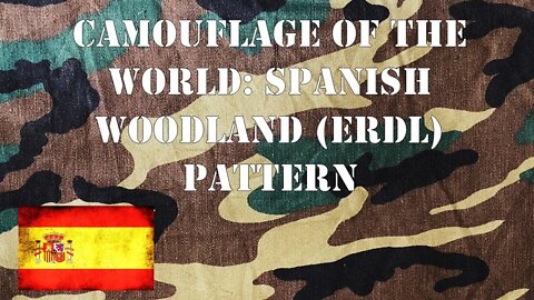 Camouflage of the World: Spanish Woodland (ERDL) Pattern