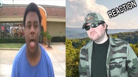 Black Man Rage At Taco-Bell REACTION!!! (BBT)