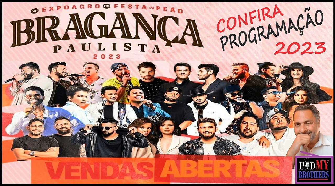 FESTA DO PEÃO DE BRAGANÇA - CONFIRA A PROGRAMAÇÃO