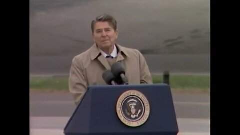 Reagan's speech at Germany's Bitburg cemetery, May 5, 1985