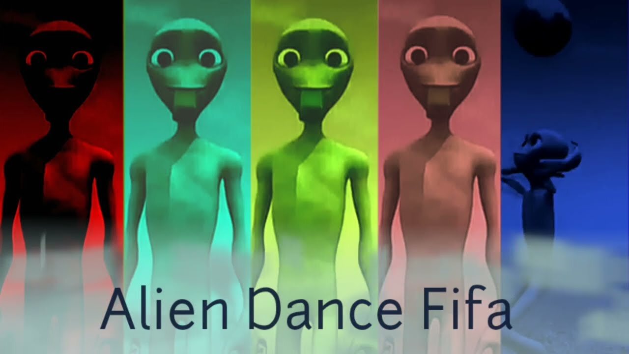 Color Dance Challenge Dame Tu Cosita - Alien Dance FIFA 2023 - Alien Parody