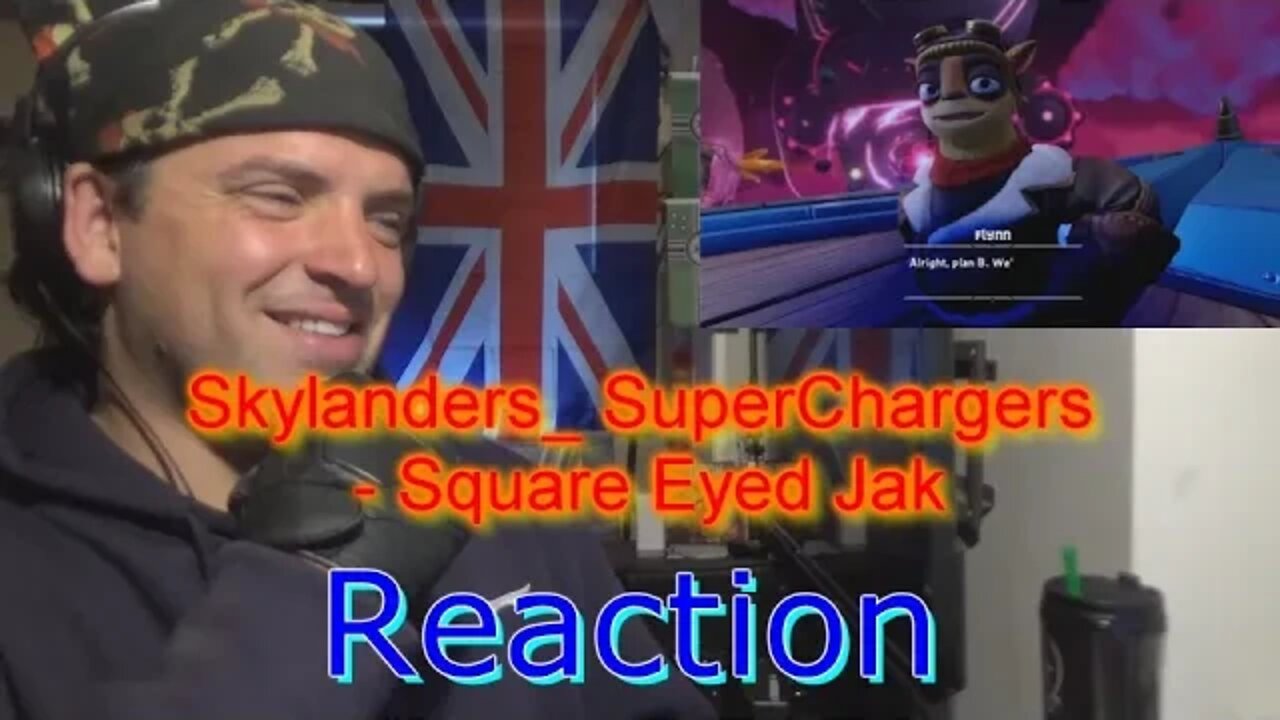 Reaction: Skylanders_ SuperChargers - Square Eyed Jak