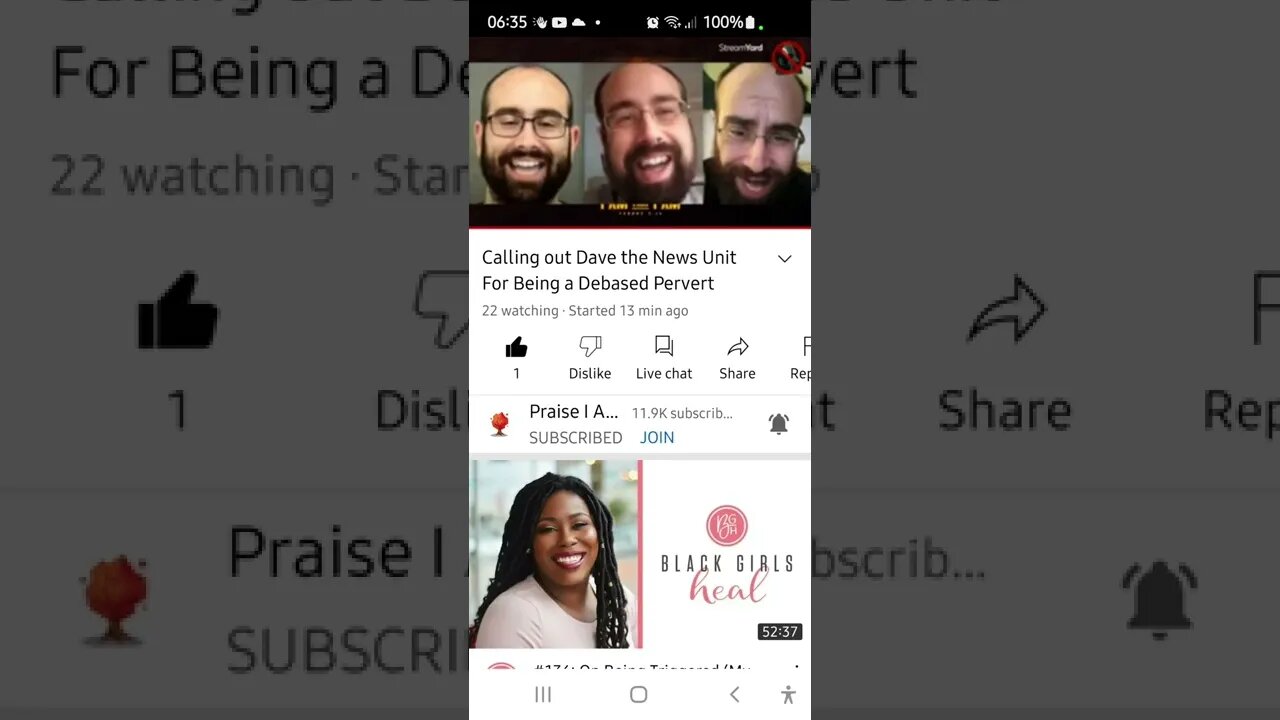 @Praise I AM on @TheNewsUNIT
