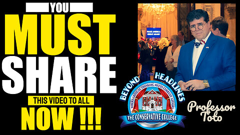 YOU MUST SHARE THIS VIDEO NOW to all "Independents" and so-called "Undecided" voters