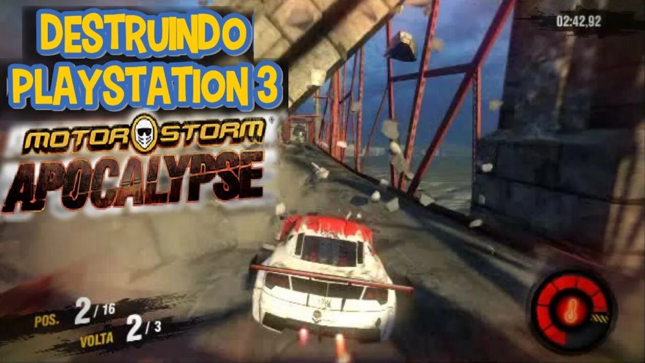 GAME PLAY - CORRIDA MORTAL E MUITA ADRENALINA NO PLAYSTATION 3