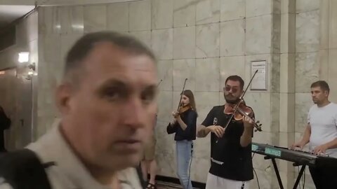 You can pay hundreds of dollars to go to the orchestra... or just walk through the Moscow metro