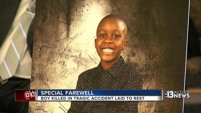 Family celebrates the life of boy killed after a tragic waterpark accident