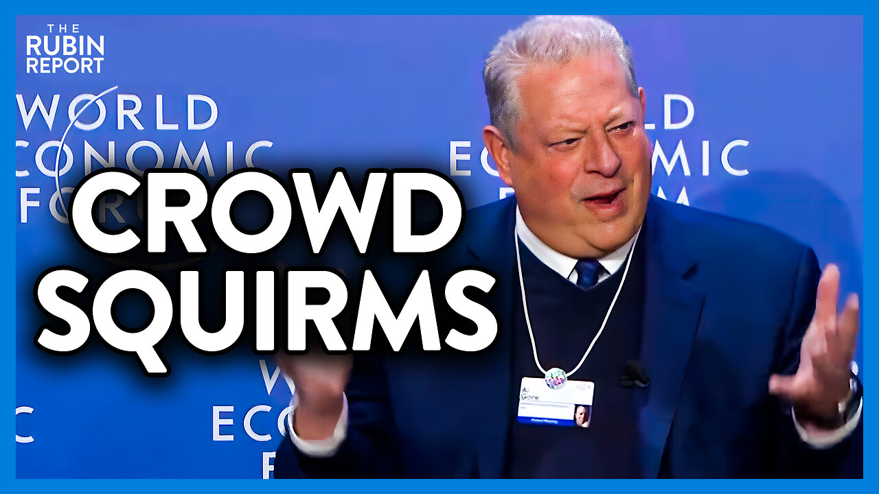 Crowd Squirms as Al Gore Has a Temper Tantrum About Financing Fossil Fuels | DM CLIPS | Rubin Report