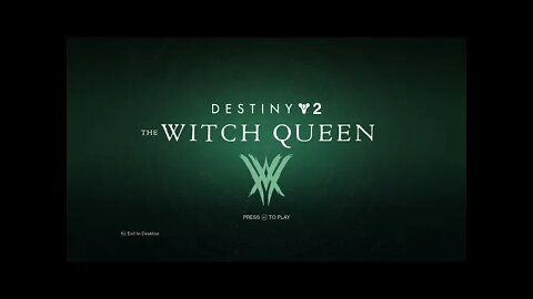 destiny 2. A bruxa rainha, comeco da aventura
