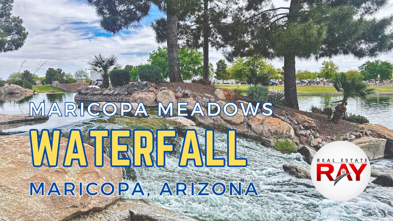 Waterfall Views @ Maricopa Meadows in Maricopa Arizona.