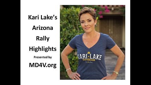 Highlights of the Kari Lake Rally featuring Tom Homan ICE Director