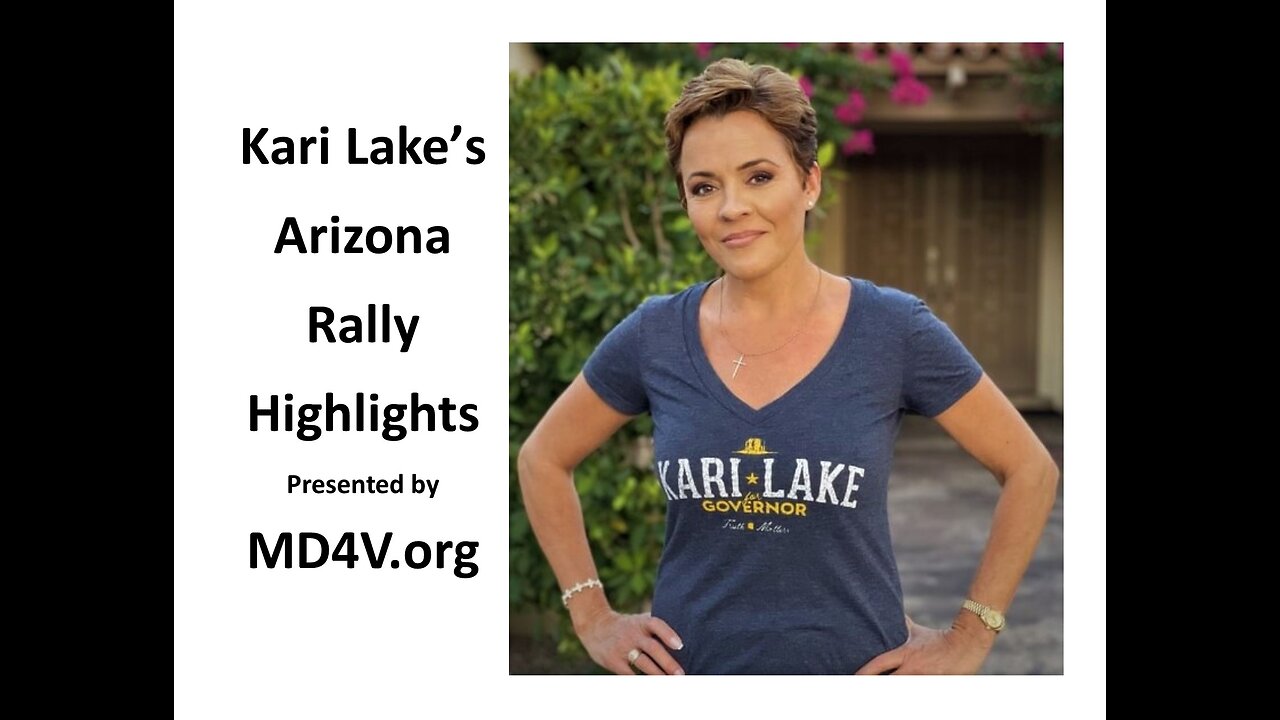 Highlights of the Kari Lake Rally featuring Tom Homan ICE Director
