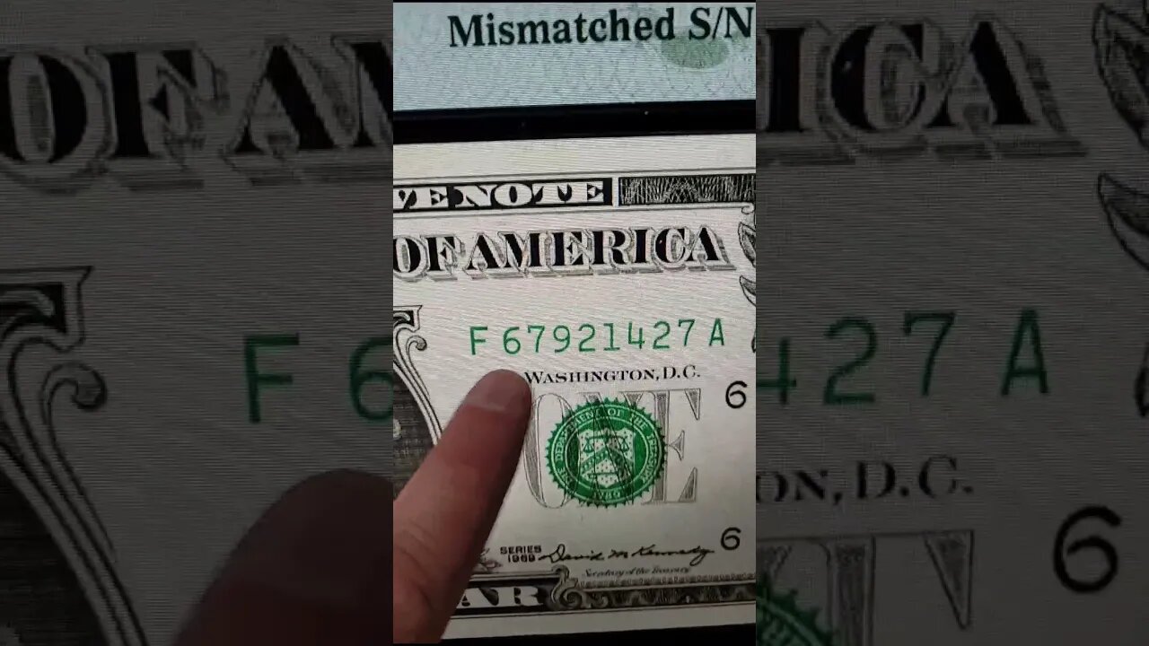 Dollar Bill Mistake Worth Money! #money