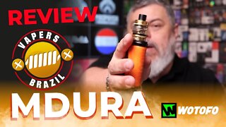 Wotofo Mdura - Completando a Familia MDURA - Review PTBR