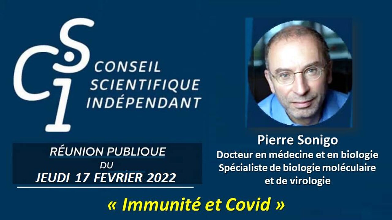 CSI n°43 - Dr Pierre Sonigo - Immunité et Covid